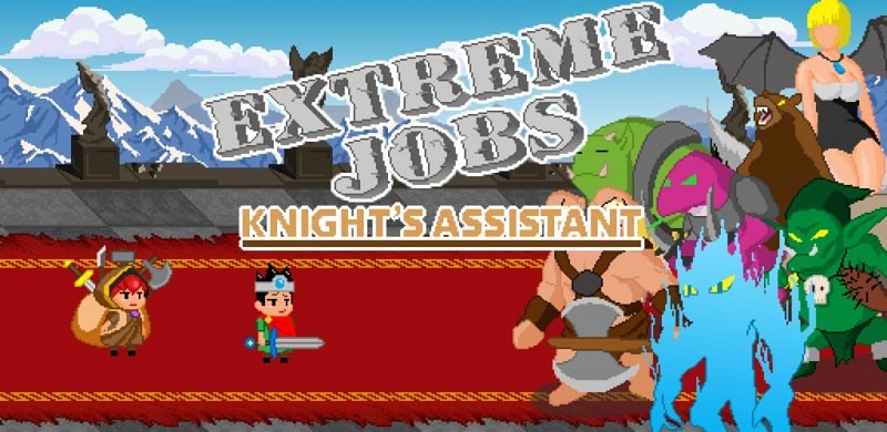 Cài đặt Extreme Job Knight’s Assistant! MOD APK [Sát thương, máu cao]