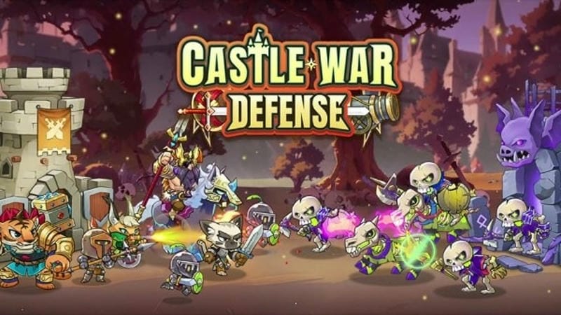 Castle War Defense MOD APK [Menu/Vô hạn tiền/Tốc độ trận đấu]