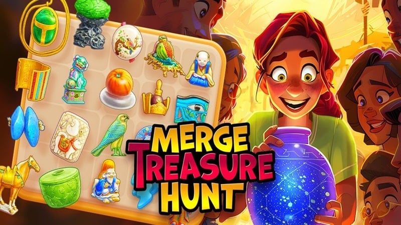 Merge Treasure Hunt MOD APK [Vô hạn kim cương] Mới