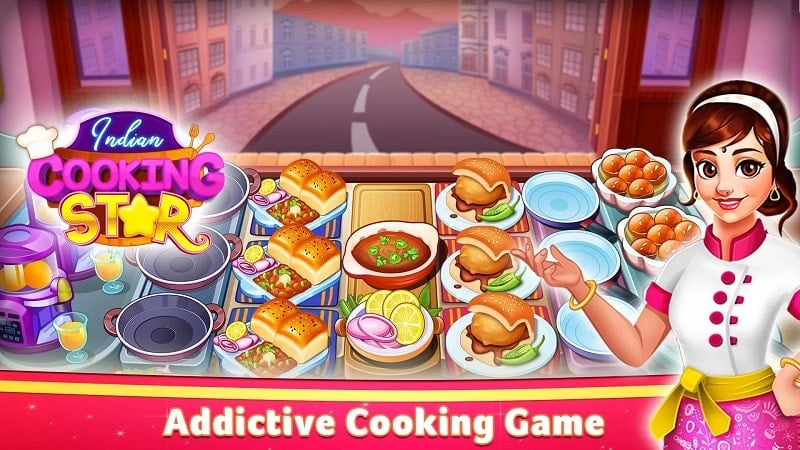 Tải Indian Cooking Star Mod Apk Full [Vô hạn tiền]